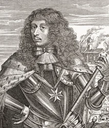Louis de Bourbon, Prince de Condé alias le Grand Condé, 1621-1686. Général français. De Les Heures Libres publié en 1908.